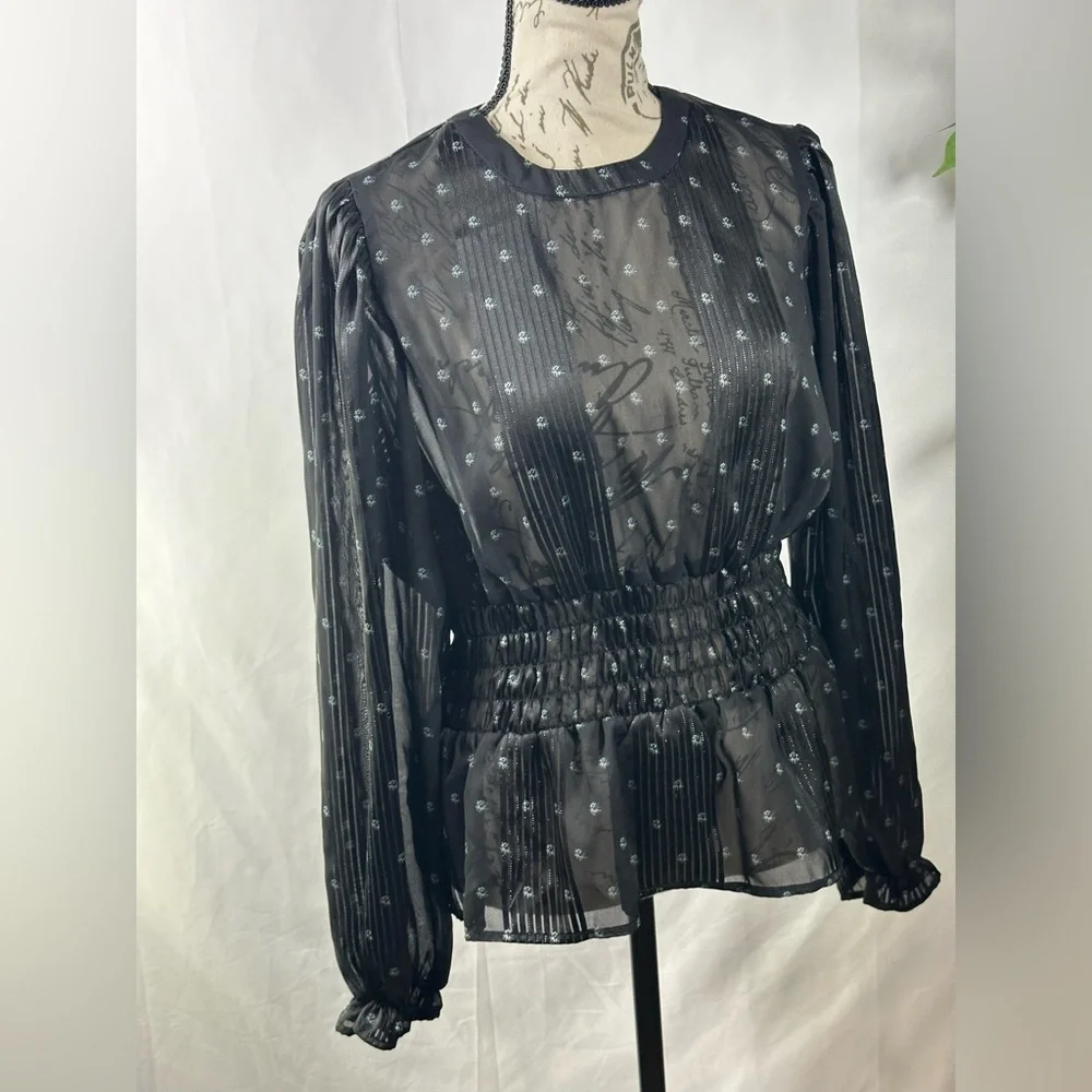 Melrose and Market Black Blouse - Picture 9 of 11